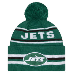 New York Jets New Era Classic Cuffed Knit Hat with Pom