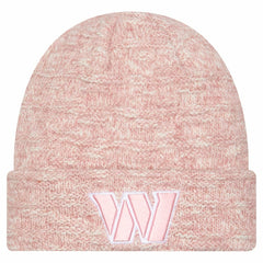 Washington Commanders New Era Women's Metallic Cuffed Knit Hat