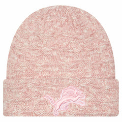 Detroit Lions New Era Women's Metallic Cuffed Knit Hat