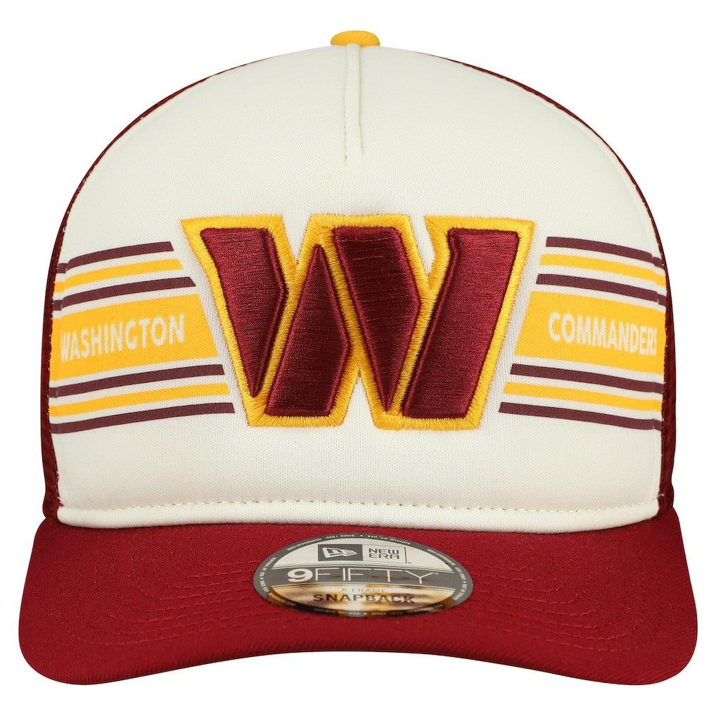 Washington Commanders New Era Banner A-Frame 9FIFTY Snapback Hat