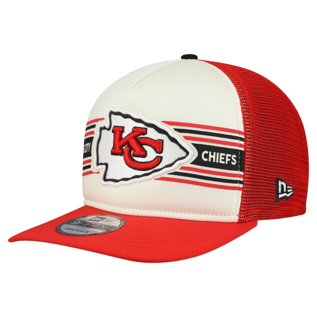 Kansas City Chiefs New Era Banner A-Frame 9FIFTY Snapback Hat