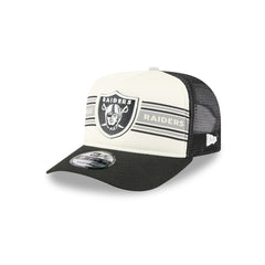 Las Vegas Raiders New Era Banner A-Frame 9FIFTY Trucker Snapback Hat
