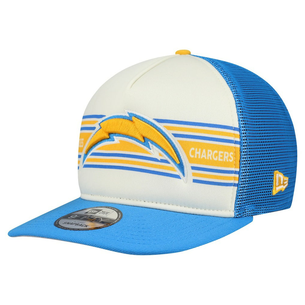 Los Angeles Chargers New Era Banner A-Frame 9FIFTY Snapback Hat