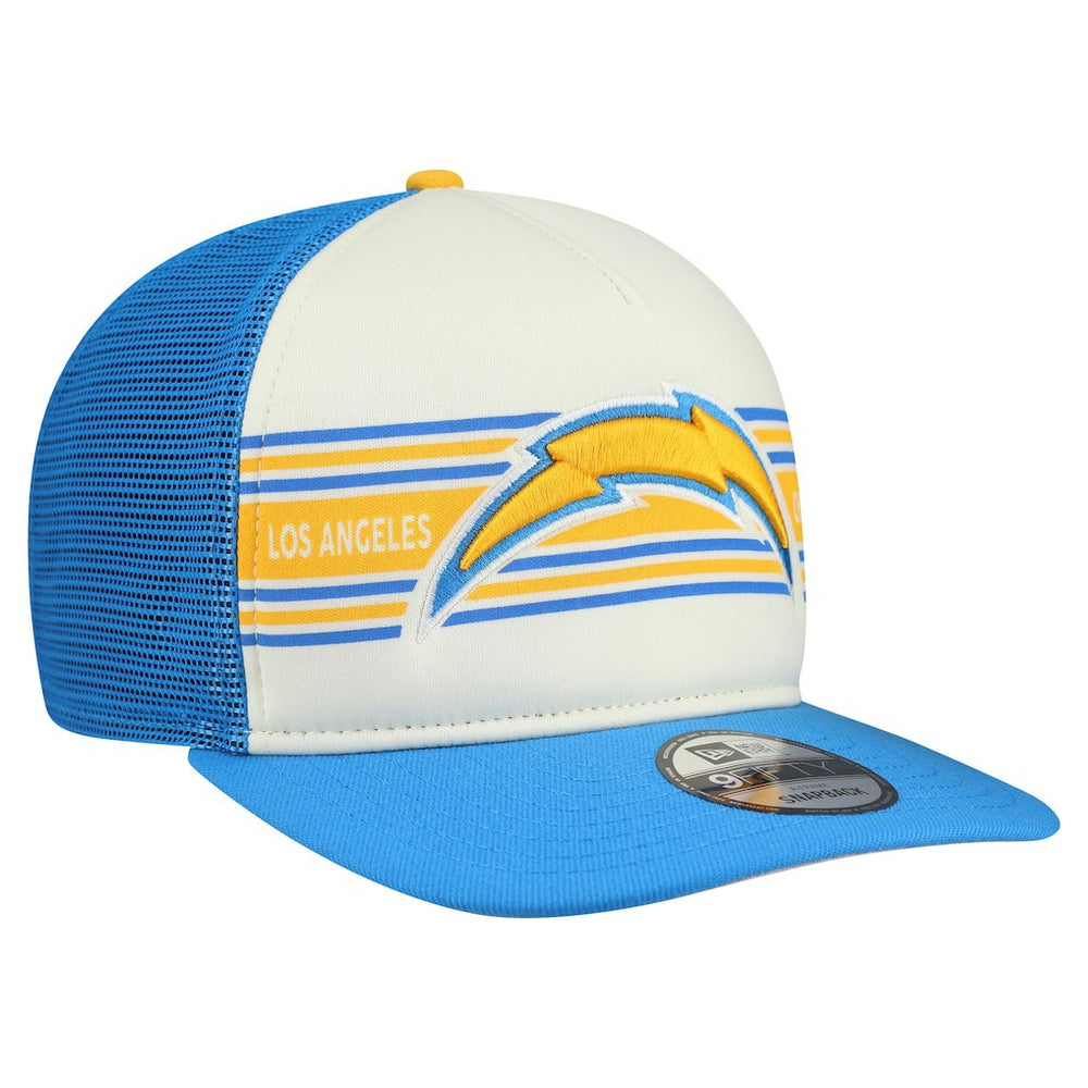 Los Angeles Chargers New Era Banner A-Frame 9FIFTY Snapback Hat