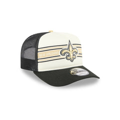 New Orleans Saints New Era Banner A-Frame 9FIFTY Trucker Snapback Hat