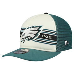 Philadelphia Eagles New Era Banner A-Frame 9FIFTY Snapback Hat