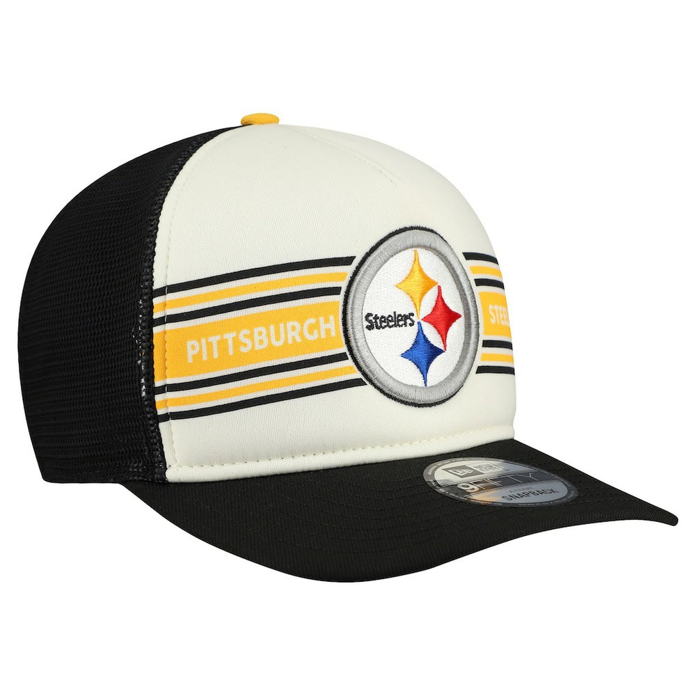 Pittsburgh Steelers New Era Banner A-Frame 9FIFTY Snapback Hat