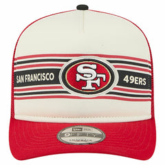 San Francisco 49ers New Era Banner A-Frame 9FIFTY Trucker Snapback Hat