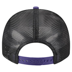Baltimore Ravens New Era Banner A-Frame 9FIFTY Trucker Snapback Hat