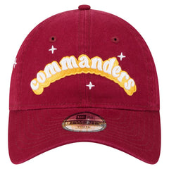 Washington Commanders New Era Girls Youth Cheer 9TWENTY Adjustable Hat