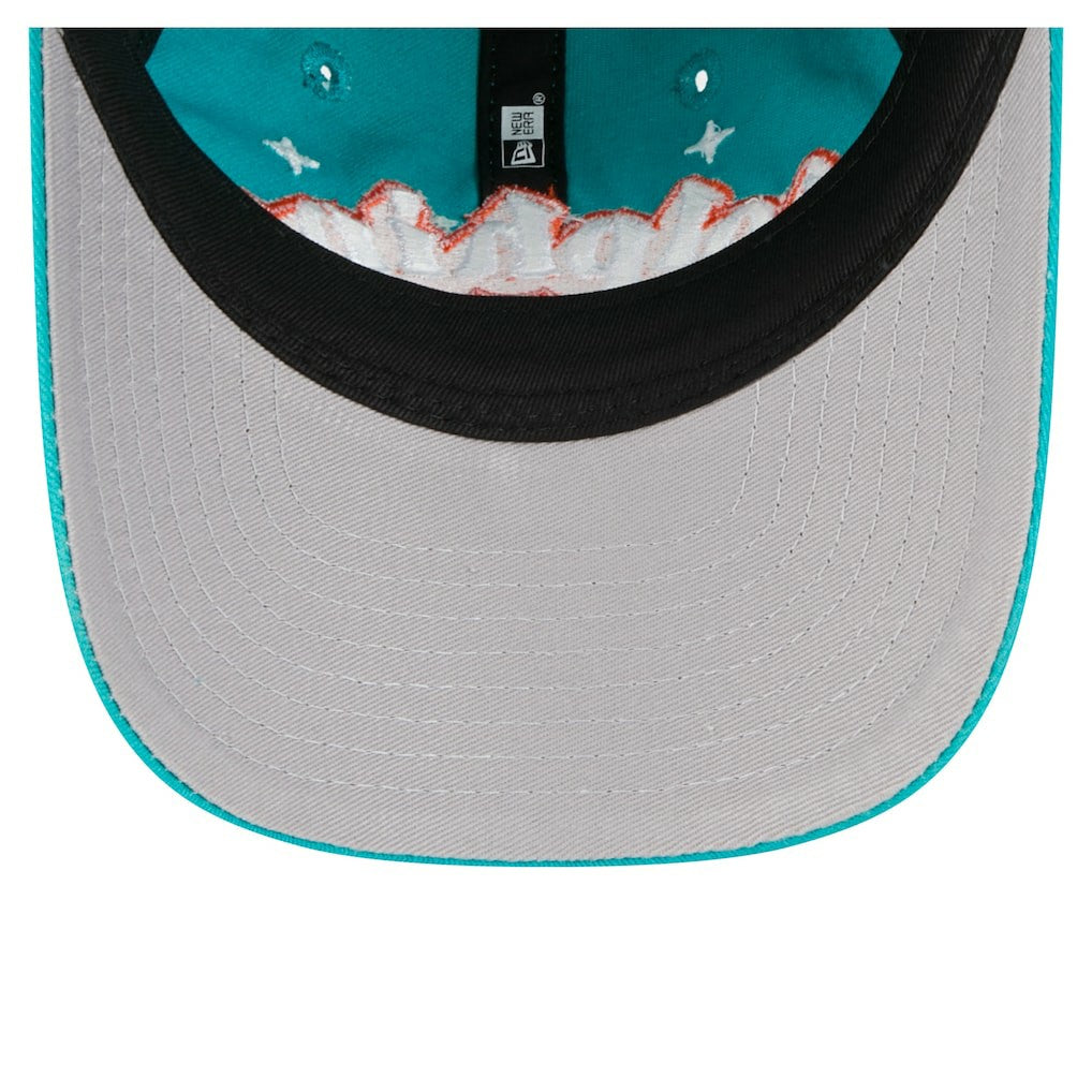 Miami Dolphins New Era Girls Youth Cheer 9TWENTY Adjustable Hat