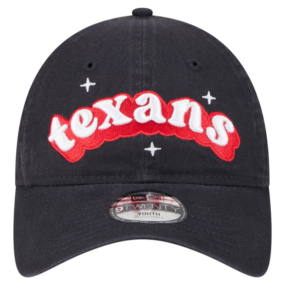 Houston Texans New Era Girls Youth Cheer 9TWENTY Adjustable Hat