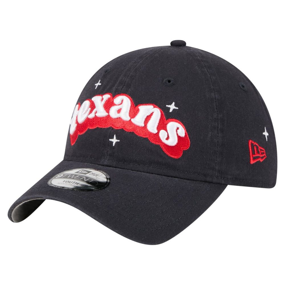 Houston Texans New Era Girls Youth Cheer 9TWENTY Adjustable Hat