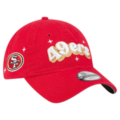 San Francisco 49ers New Era Girls Youth Cheer 9TWENTY Adjustable Hat