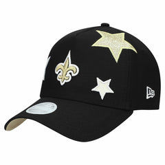 New Orleans Saints New Era Women's Stardom A-Frame 9FORTY Adjustable Hat
