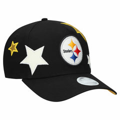 Pittsburgh Steelers New Era Women's Stardom A-Frame 9FORTY Adjustable Hat