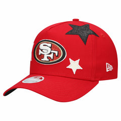 San Francisco 49ers New Era Women's Stardom A-Frame 9FORTY Adjustable Hat