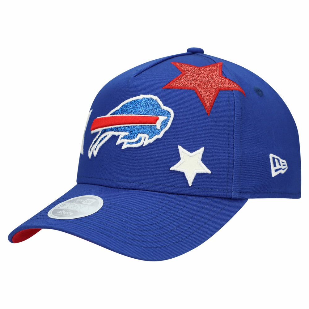 Buffalo Bills New Era Women's Stardom A-Frame 9FORTY Adjustable Hat
