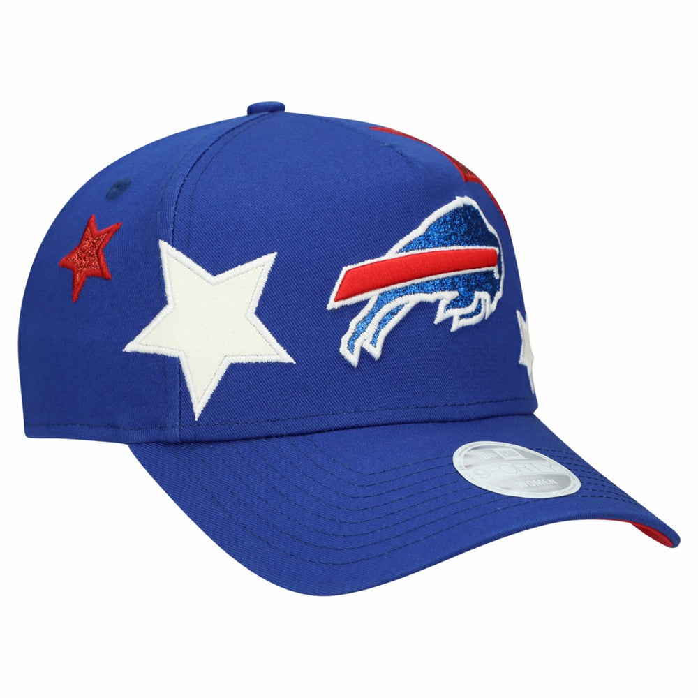 Buffalo Bills New Era Women's Stardom A-Frame 9FORTY Adjustable Hat