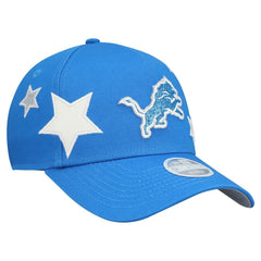 Detroit Lions New Era Women's Stardom A-Frame 9FORTY Adjustable Hat