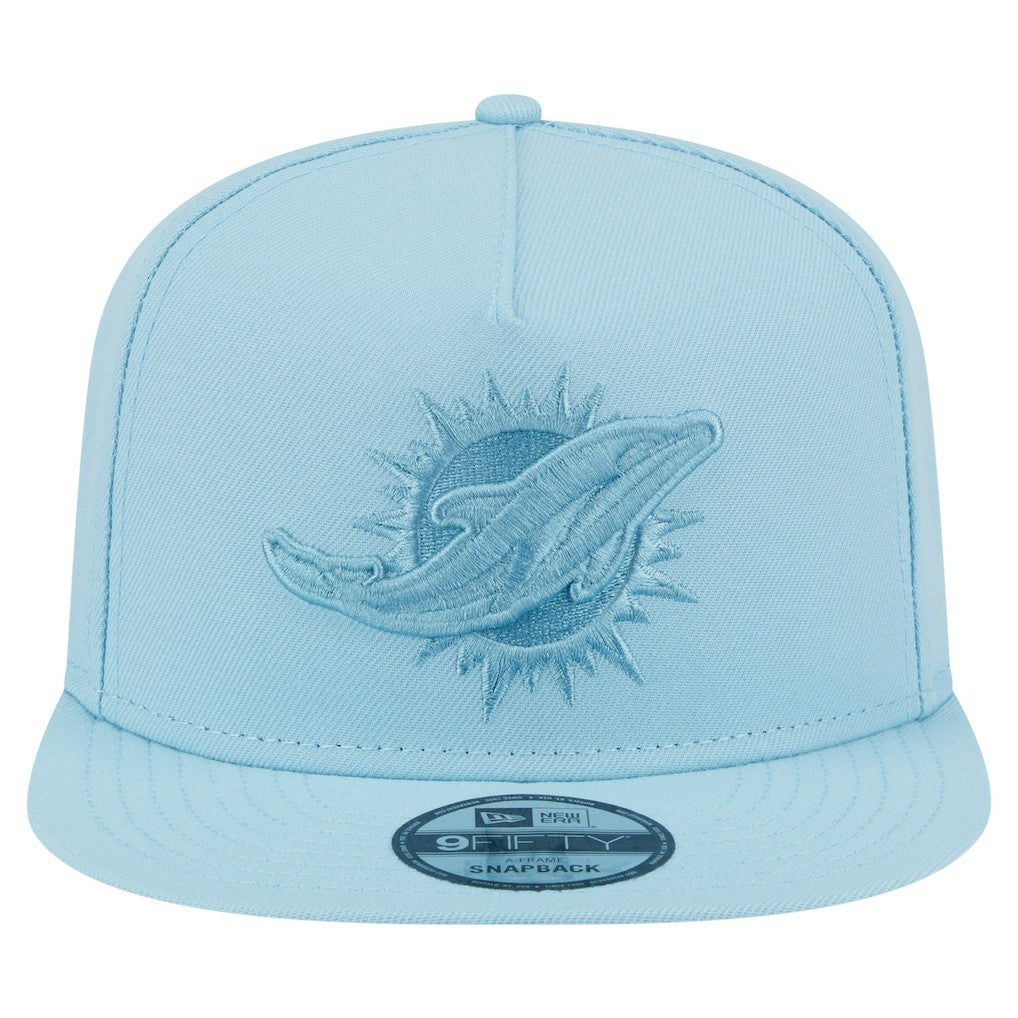 Miami Dolphins New Era Color Pack A-Frame 9FIFTY Snapback Hat