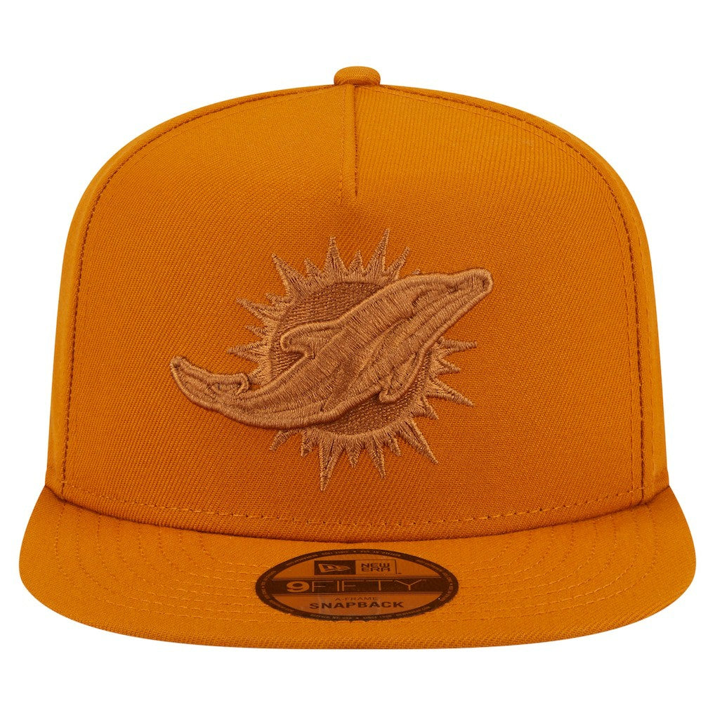 Miami Dolphins New Era Color Pack A-Frame 9FIFTY Snapback Hat