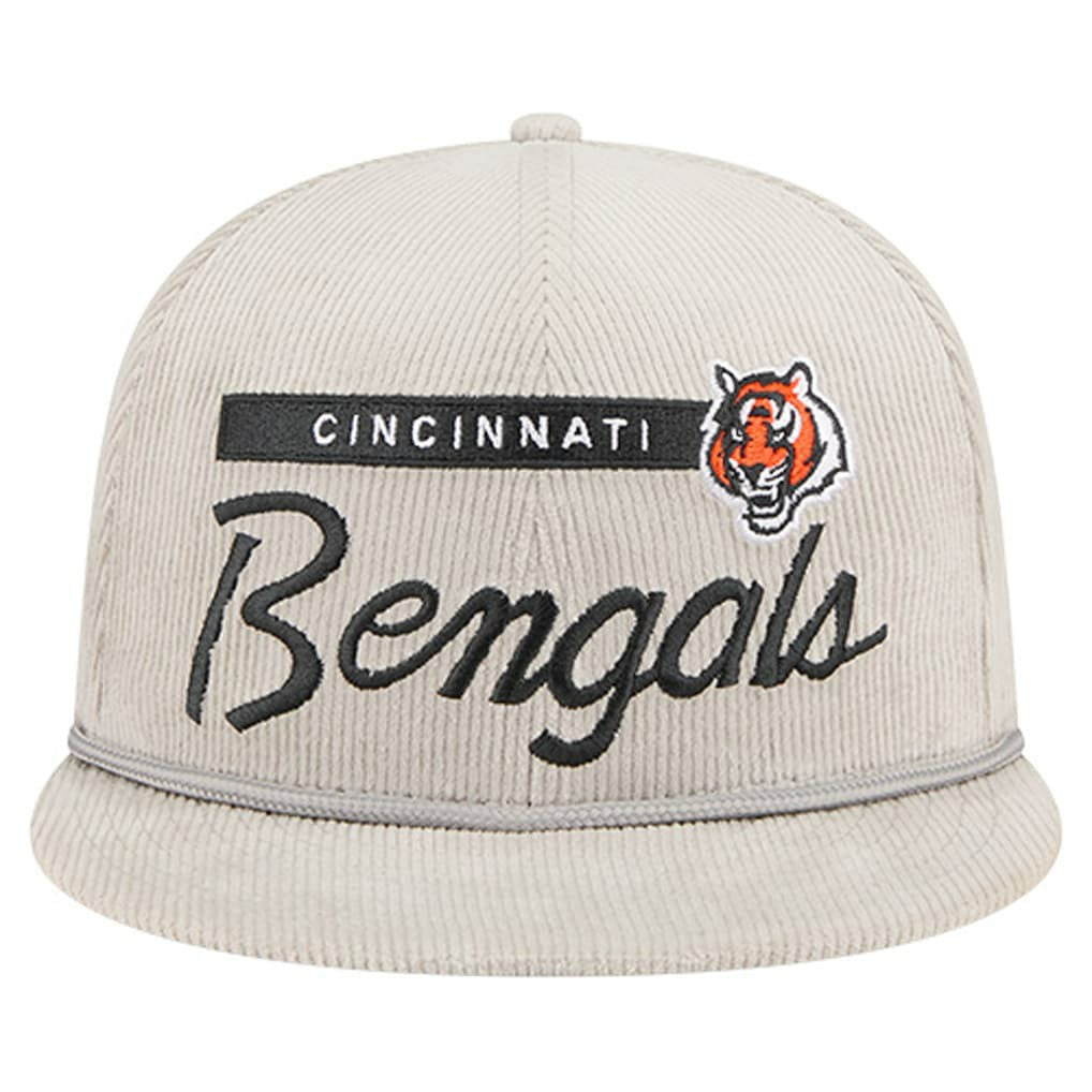 Cincinnati Bengals New Era Cord Rope Corduroy 9FIFTY Snapback Hat