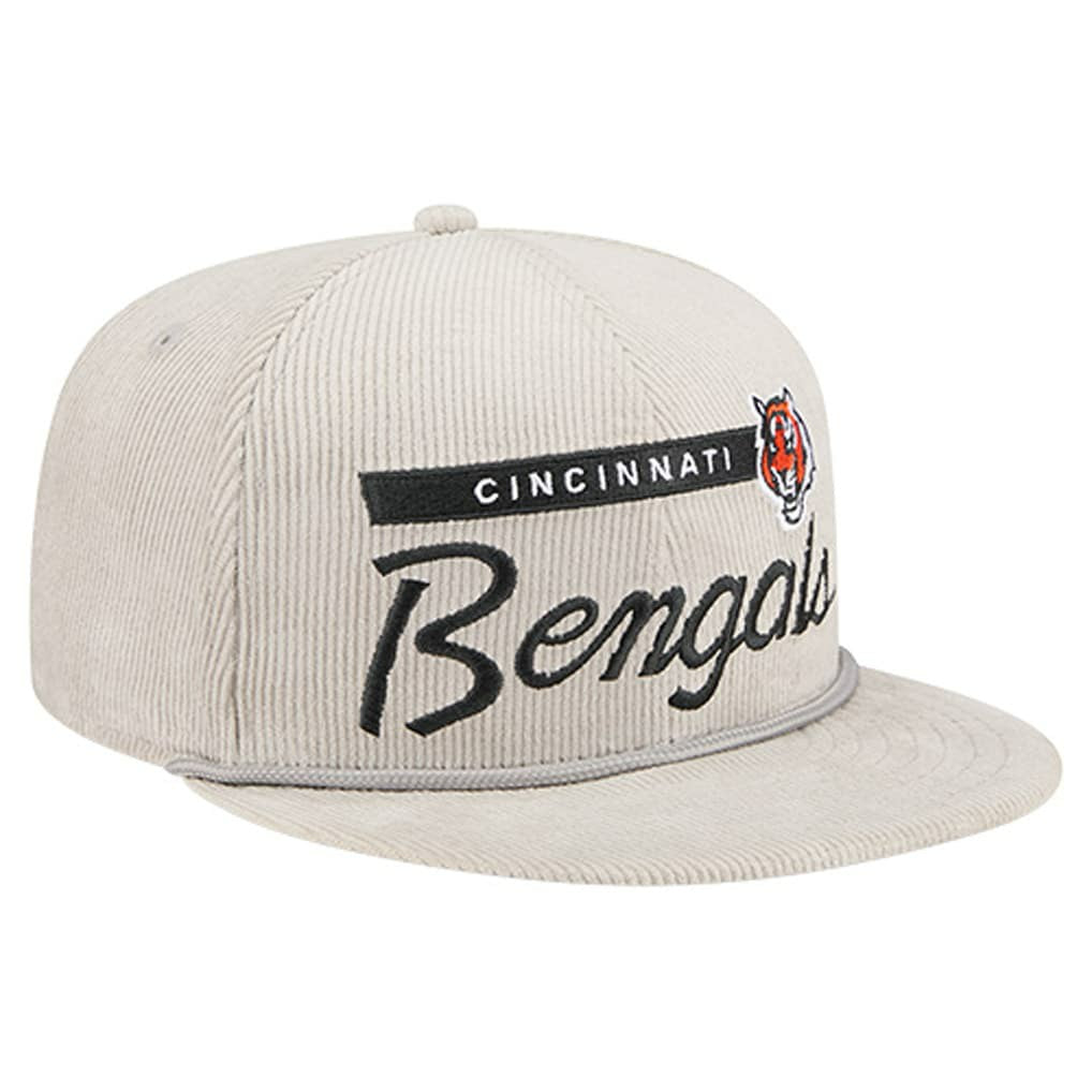 Cincinnati Bengals New Era Cord Rope Corduroy 9FIFTY Snapback Hat
