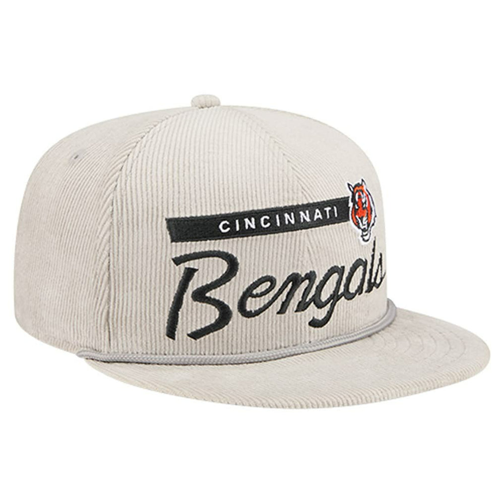 Cincinnati Bengals New Era Cord Rope Corduroy 9FIFTY Snapback Hat