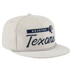Houston Texans New Era Cord Rope Corduroy 9FIFTY Snapback Hat