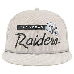 Las Vegas Raiders New Era Cord Rope Corduroy 9FIFTY Snapback Hat