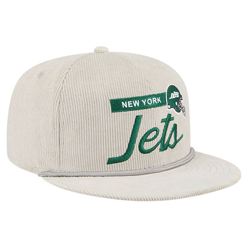 New York Jets New Era Cord Rope Corduroy 9FIFTY Snapback Hat