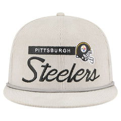 Pittsburgh Steelers New Era Cord Rope Corduroy 9FIFTY Snapback Hat