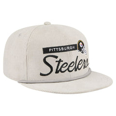 Pittsburgh Steelers New Era Cord Rope Corduroy 9FIFTY Snapback Hat