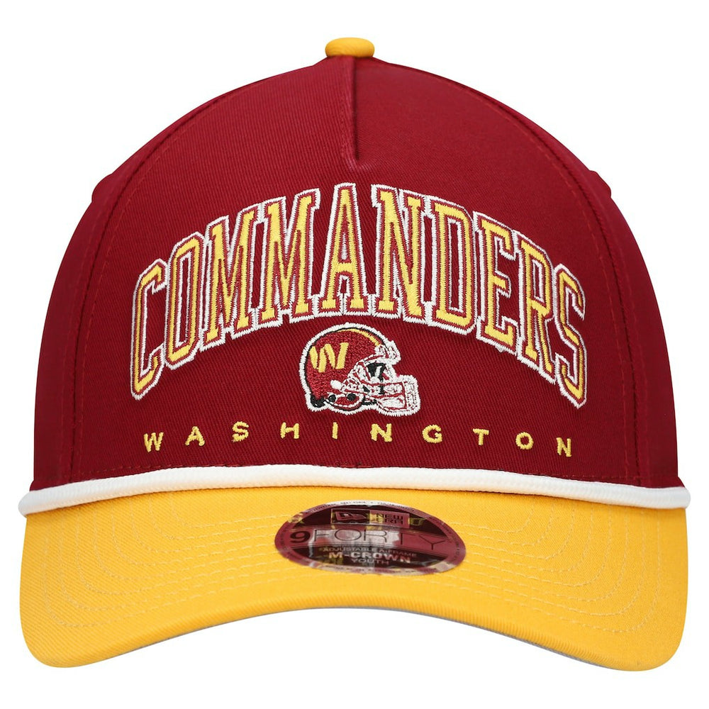 Washington Commanders New Era Youth Arch COOLERA 9FORTY A-Frame Adjustable Hat