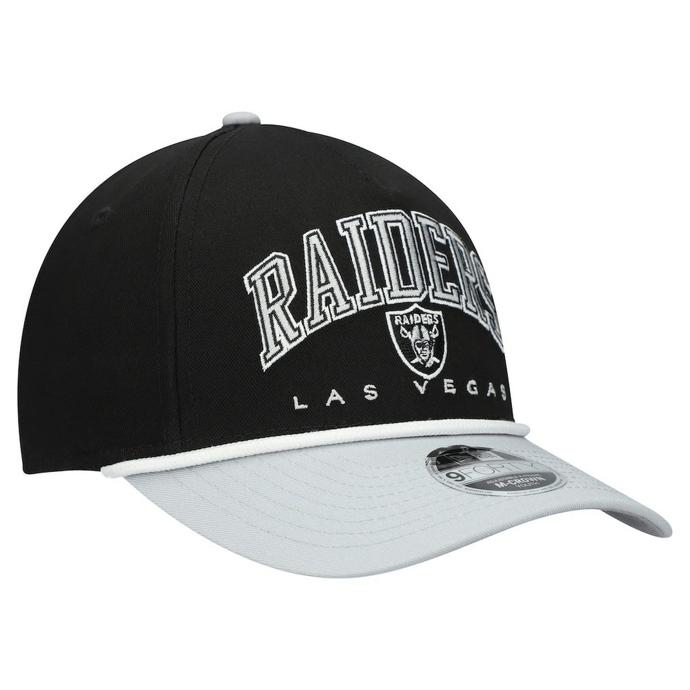 Las Vegas Raiders New Era Youth Arch COOLERA 9FORTY A-Frame Adjustable Hat