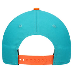 Miami Dolphins New Era Youth Arch COOLERA 9FORTY A-Frame Adjustable Hat
