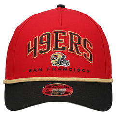 San Francisco 49ers New Era Youth Arch COOLERA 9FORTY A-Frame Adjustable Hat
