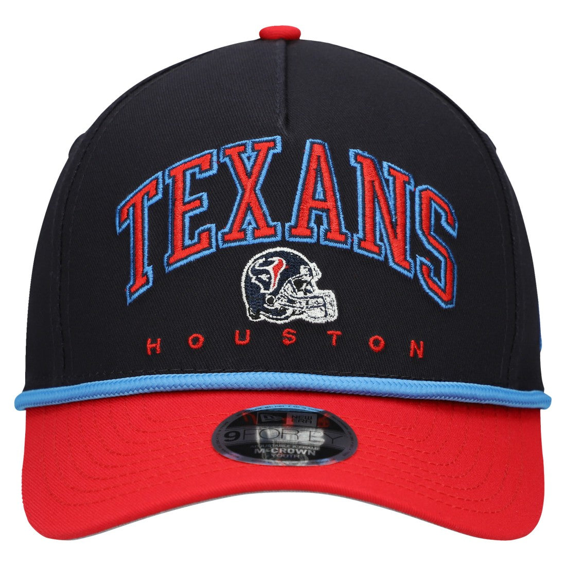 Houston Texans New Era Youth Arch COOLERA 9FORTY A-Frame Adjustable Hat