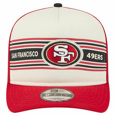 San Francisco 49ers New Era Youth Banner 9FIFTY A-Frame Adjustable Trucker Hat