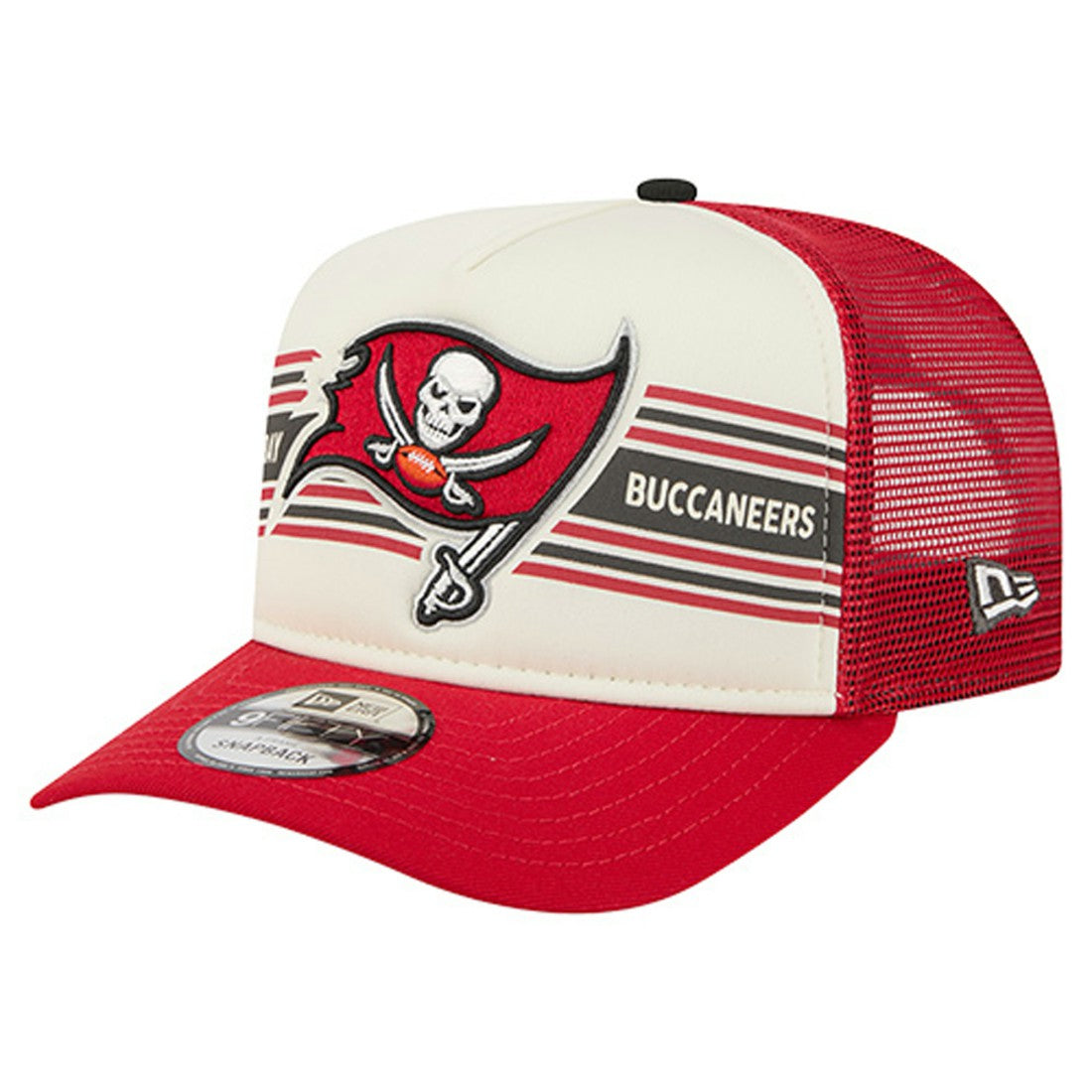Tampa Bay Buccaneers New Era Youth Banner 9FIFTY A-Frame Adjustable Trucker Hat