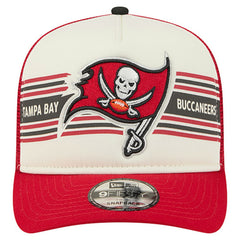 Tampa Bay Buccaneers New Era Youth Banner 9FIFTY A-Frame Adjustable Trucker Hat