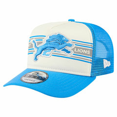 Detroit Lions New Era Youth Banner 9FIFTY A-Frame Adjustable Trucker Hat