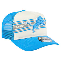 Detroit Lions New Era Youth Banner 9FIFTY A-Frame Adjustable Trucker Hat