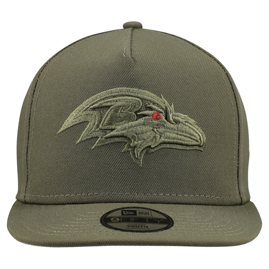 Baltimore Ravens New Era Youth Color Pack A-Frame 9FIFTY Snapback Hat