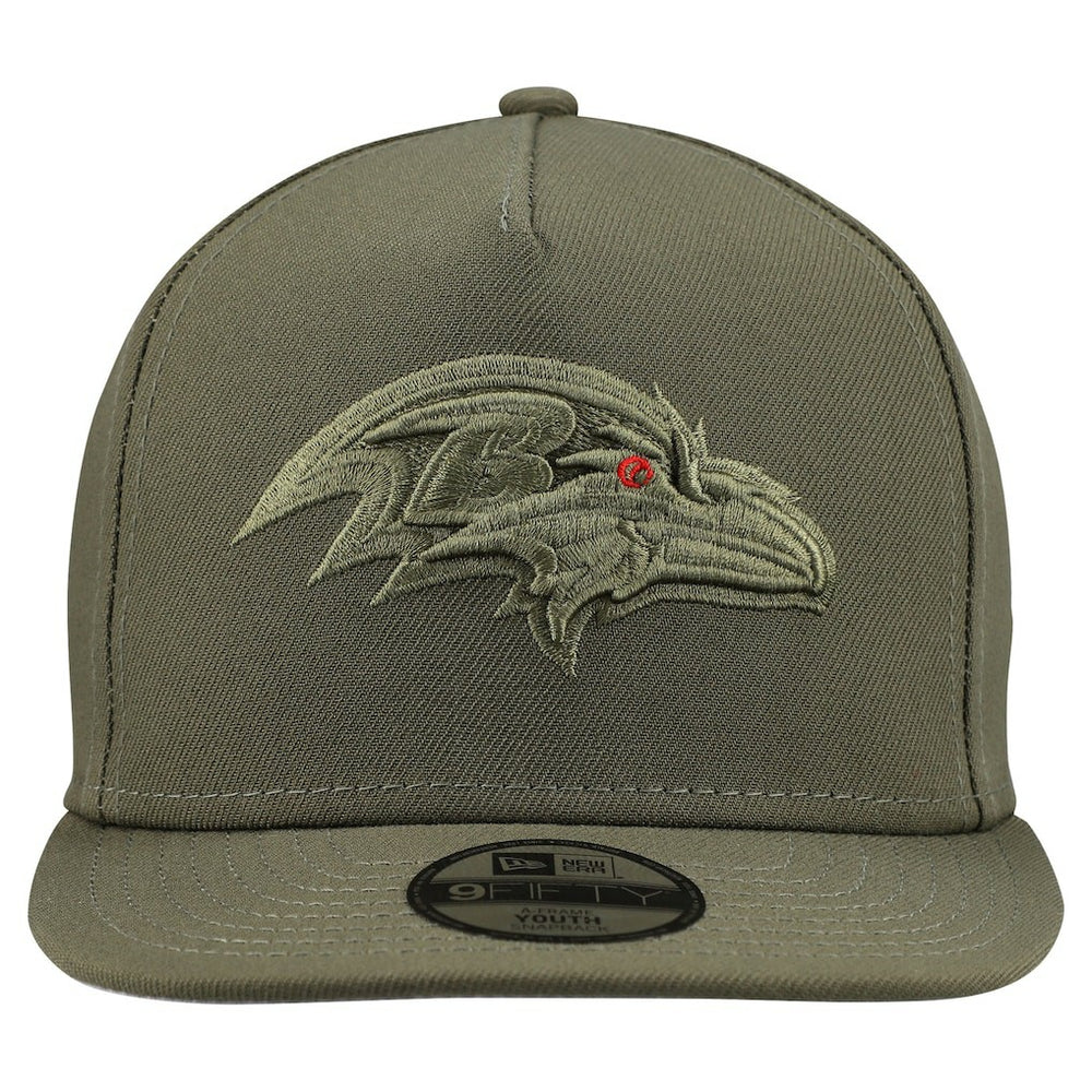 Baltimore Ravens New Era Youth Color Pack A-Frame 9FIFTY Snapback Hat