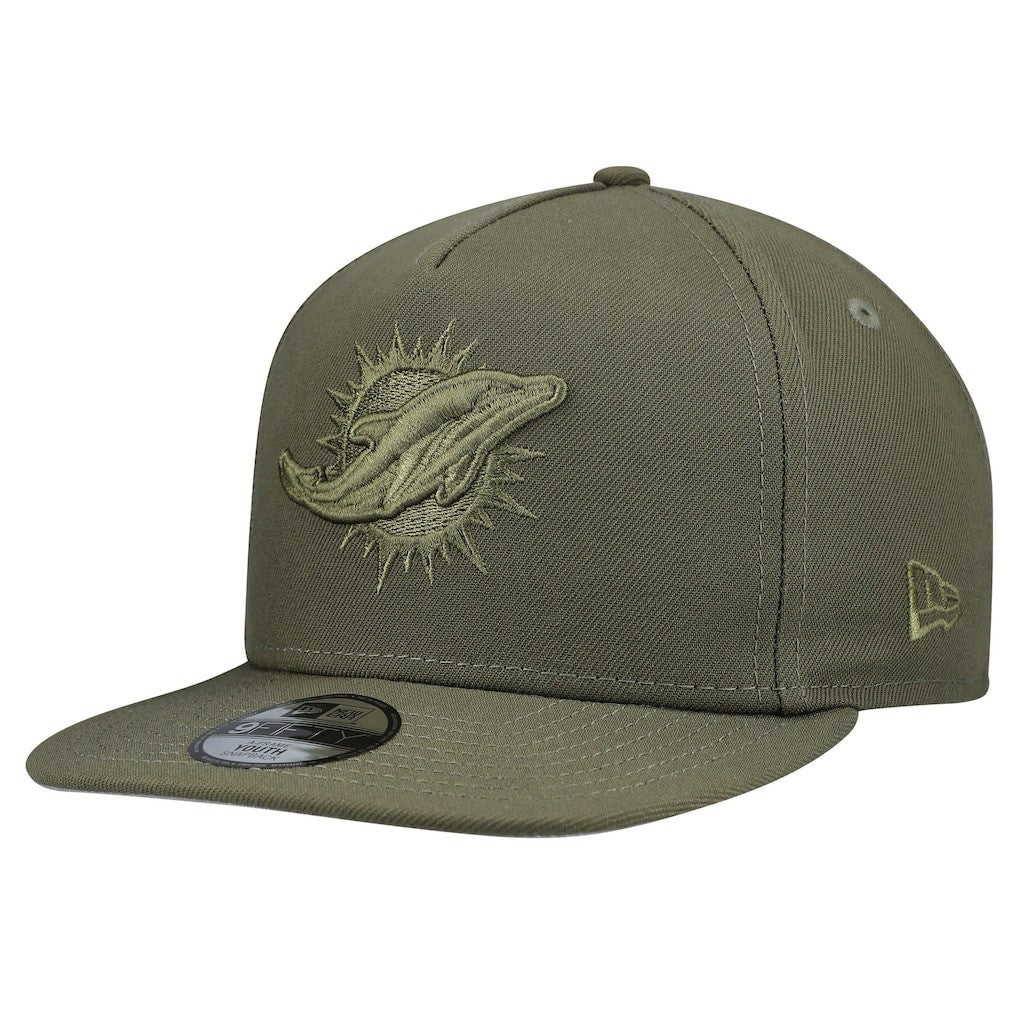 Miami Dolphins New Era Youth Color Pack A-Frame 9FIFTY Snapback Hat