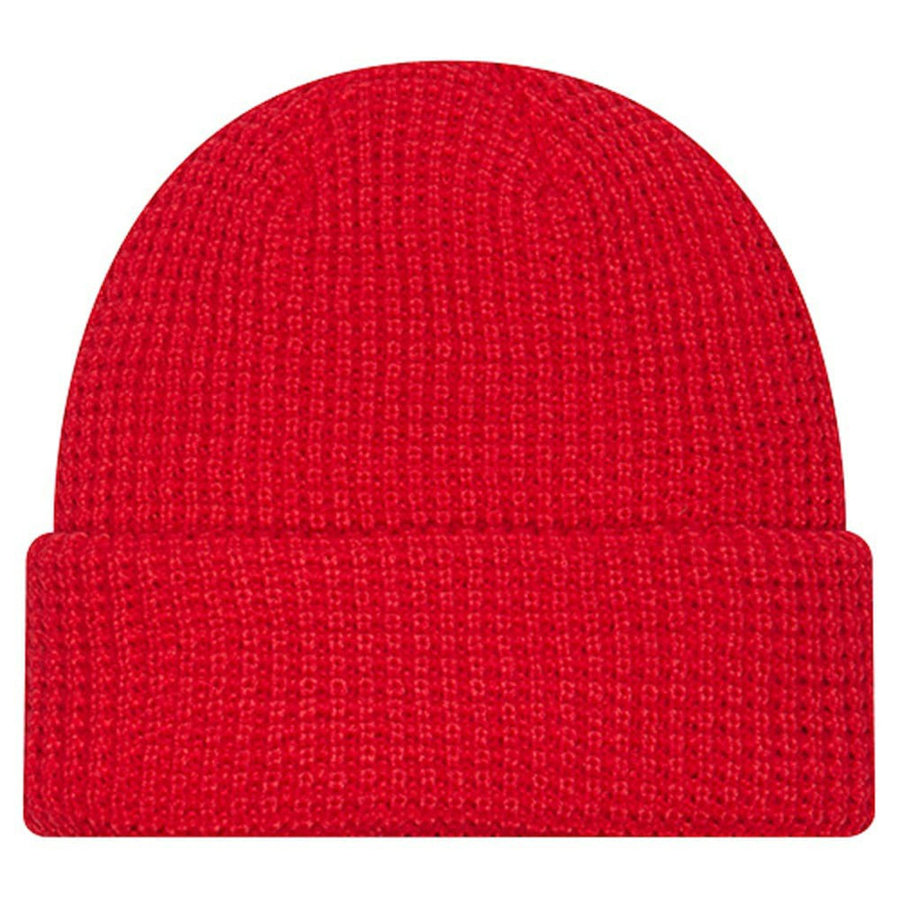 Kansas City Chiefs New Era Youth Waffle Cuffed Knit Hat