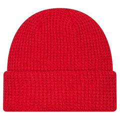Kansas City Chiefs New Era Youth Waffle Cuffed Knit Hat