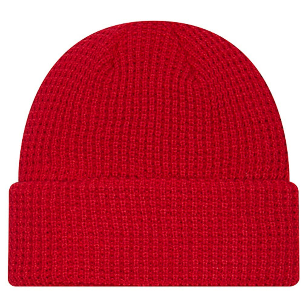 San Francisco 49ers New Era Youth Waffle Cuffed Knit Hat